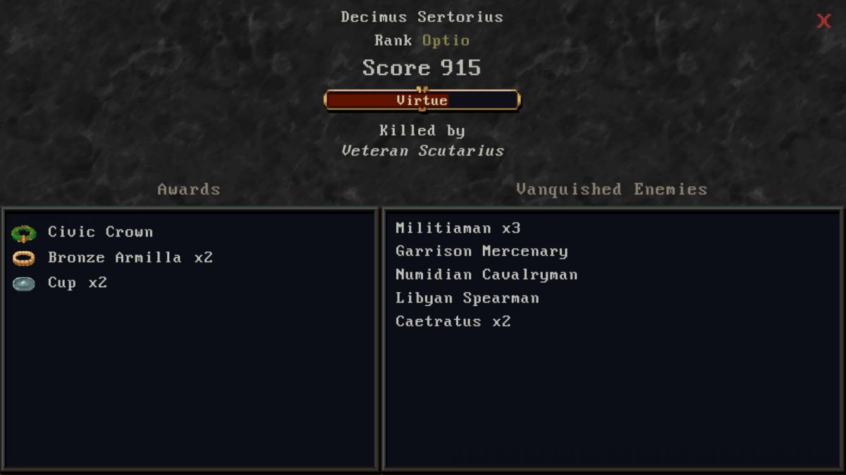Скриншот 5 к игре A Legionary's Life