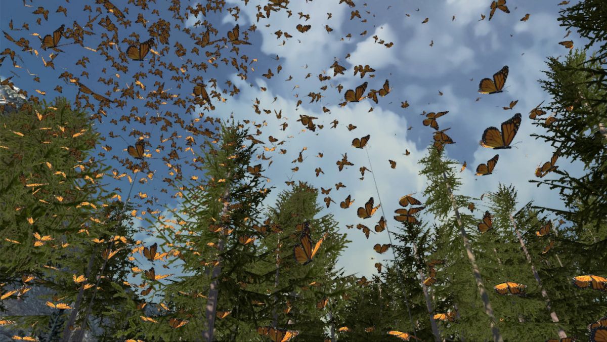 Скриншот 5 к игре Dances with Butterflies VR
