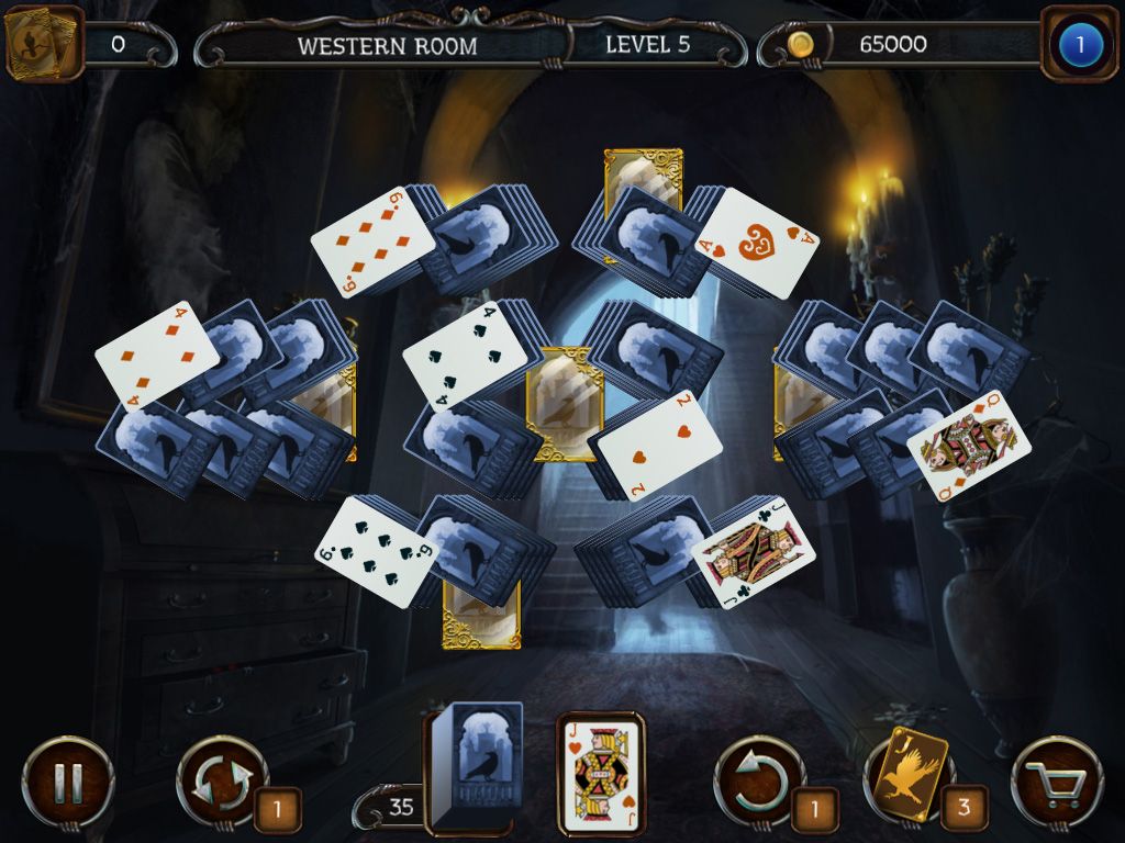 Скриншот 5 к игре Mystery Solitaire The Black Raven
