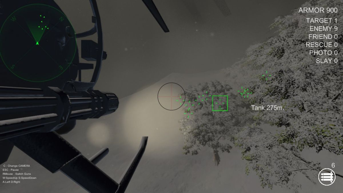 Скриншот 7 к игре Gunship Recon