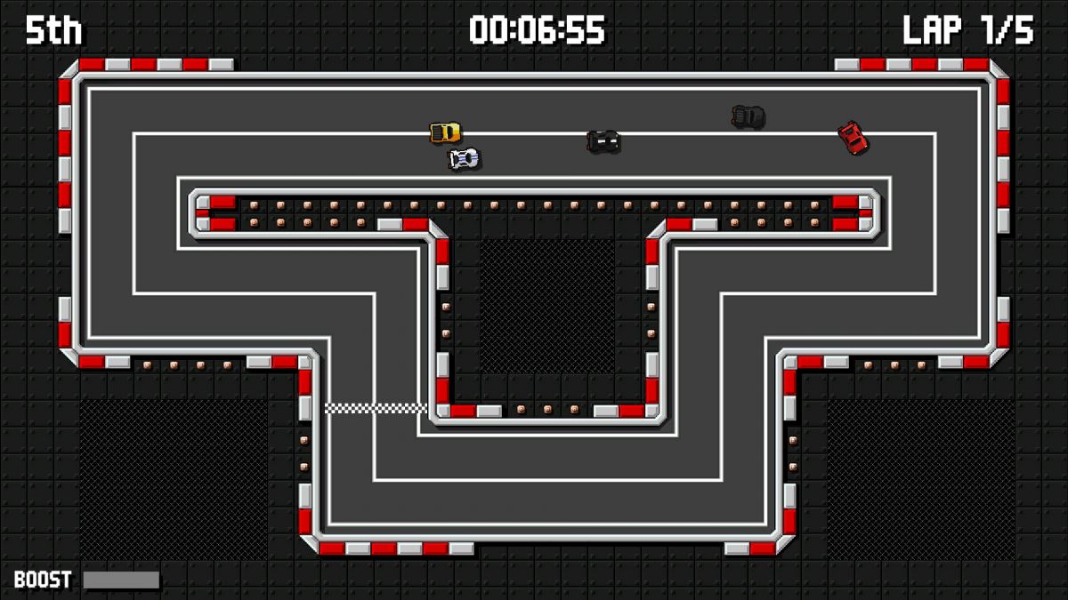 Скриншот 5 к игре Retro Pixel Racers