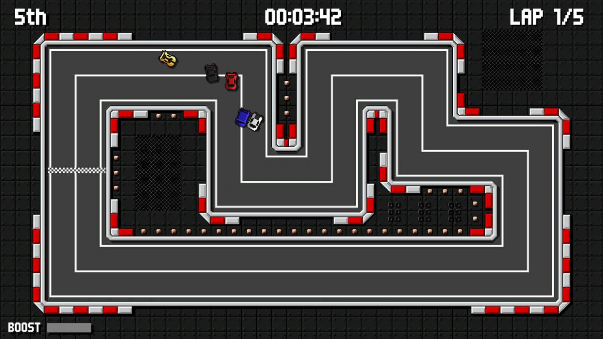 Скриншот 8 к игре Retro Pixel Racers