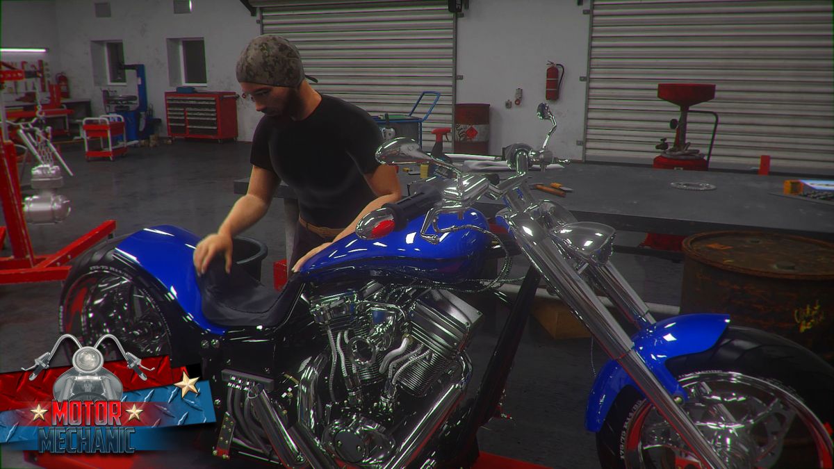 Motorcycle Mechanic Simulator 2021: обзор, публикации, гайды и релиз  симулятор игры Motorcycle Mechanic Simulator 2021