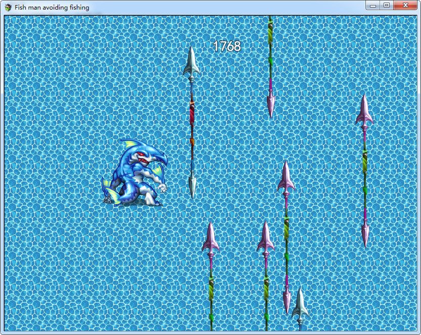 Скриншот 7 к игре Fish man avoiding fishing