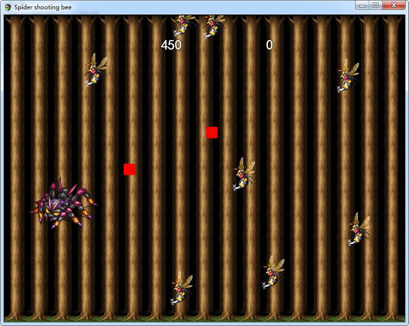 Скриншот 6 к игре Spider shooting bee