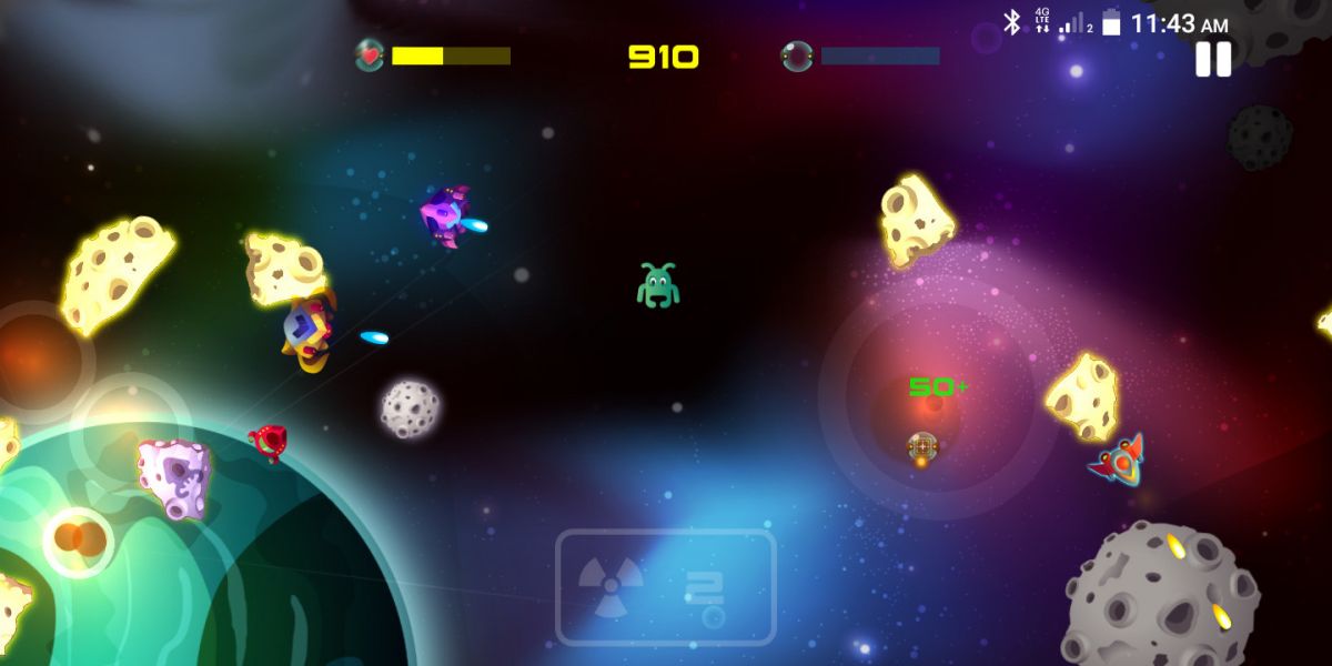 Скриншот 5 к игре Asteroid Invaders
