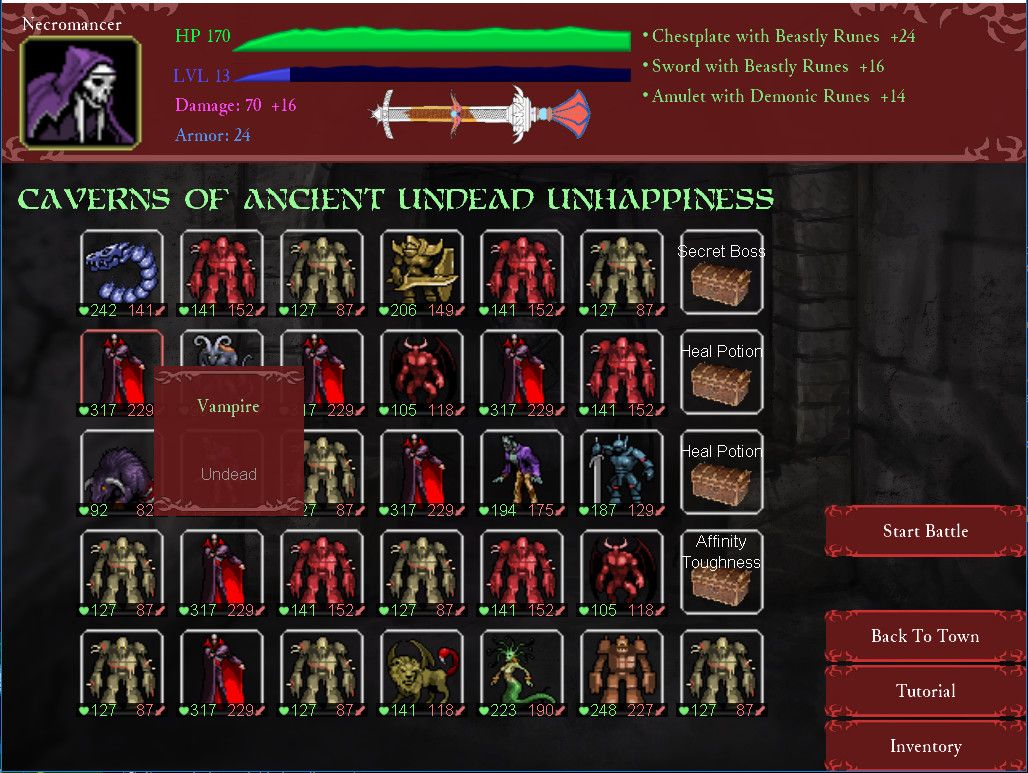 Скриншот 6 к игре Sort Battle: Dungeon