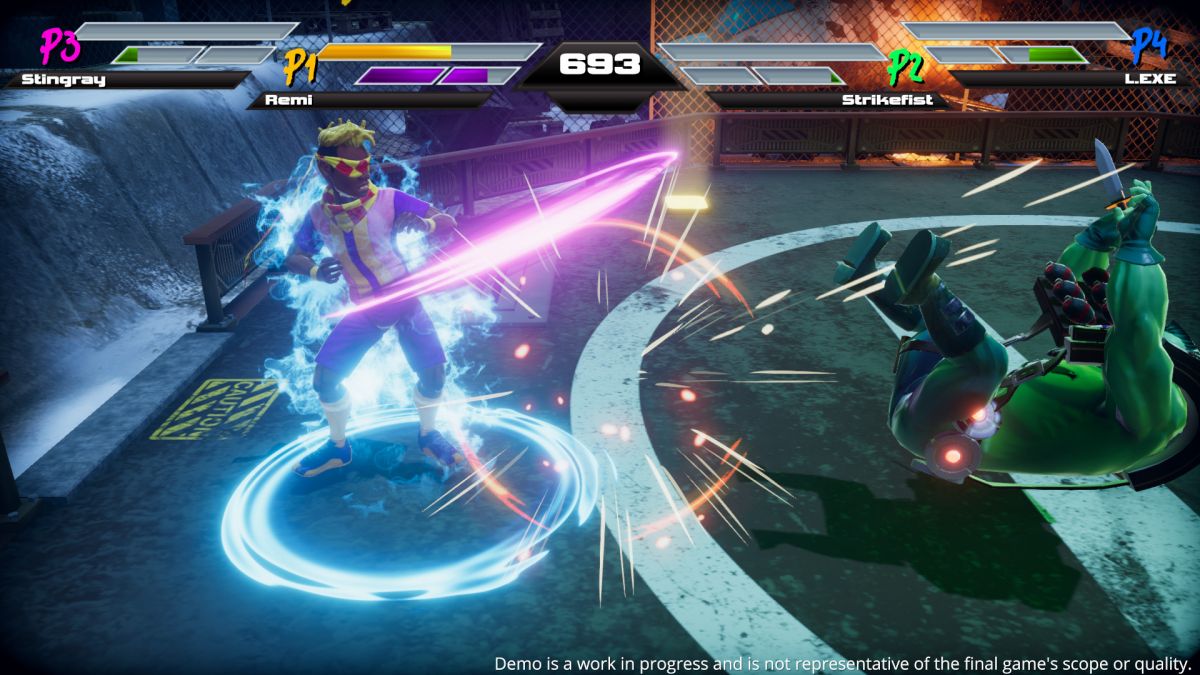 Скриншот 5 к игре Mighty Fight Federation