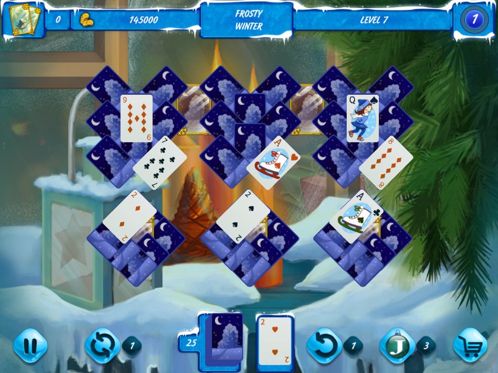 Скриншот 5 к игре Solitaire Jack Frost Winter Adventures