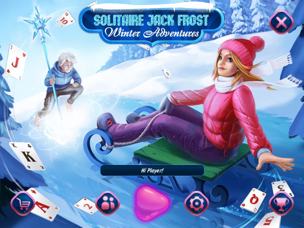 Скриншот 6 к игре Solitaire Jack Frost Winter Adventures
