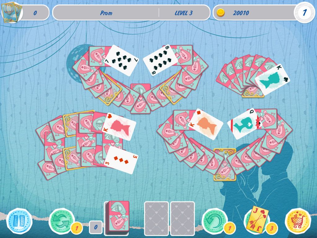 Скриншот 5 к игре Solitaire Match 2 Cards. Valentine's Day