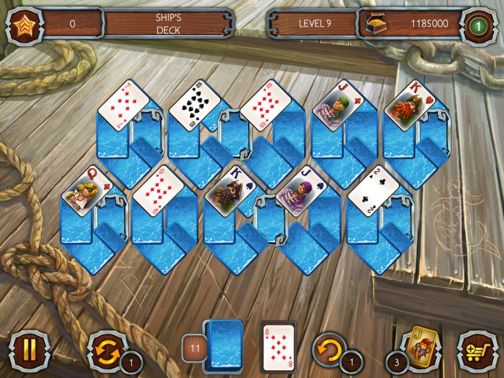 Скриншот 6 к игре Solitaire Legend of the Pirates