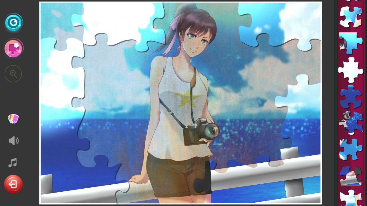 Скриншот 7 к игре Anime Girls Jigsaw Puzzles