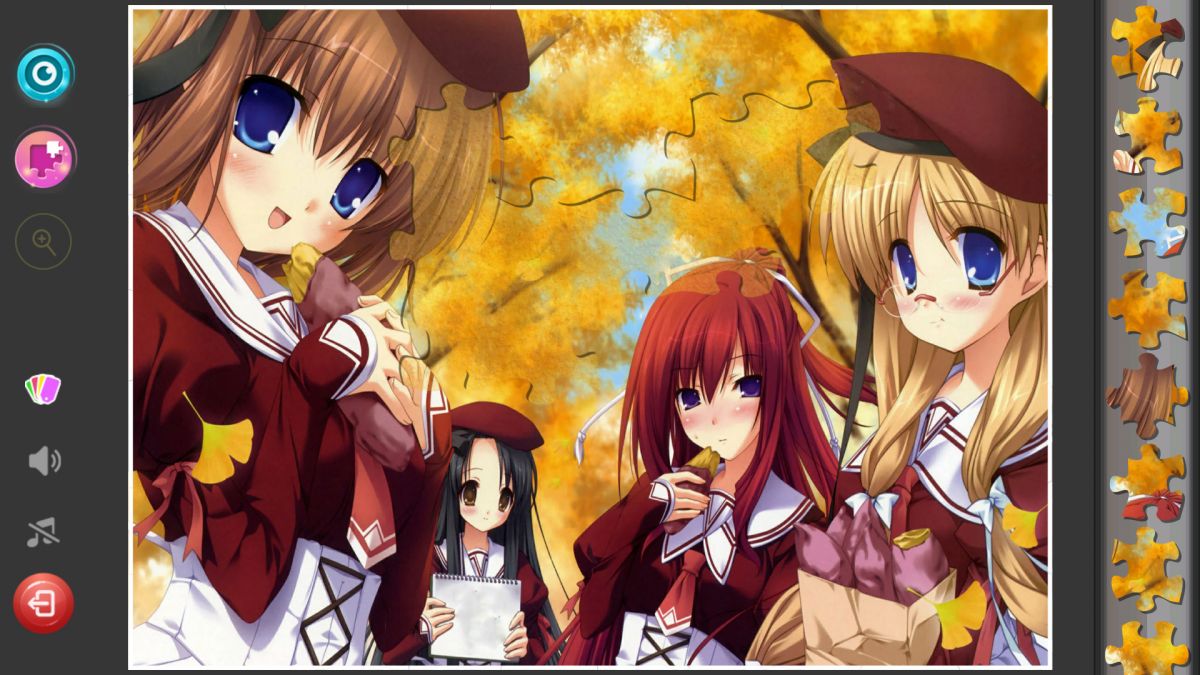 Скриншот 8 к игре Anime Girls Jigsaw Puzzles