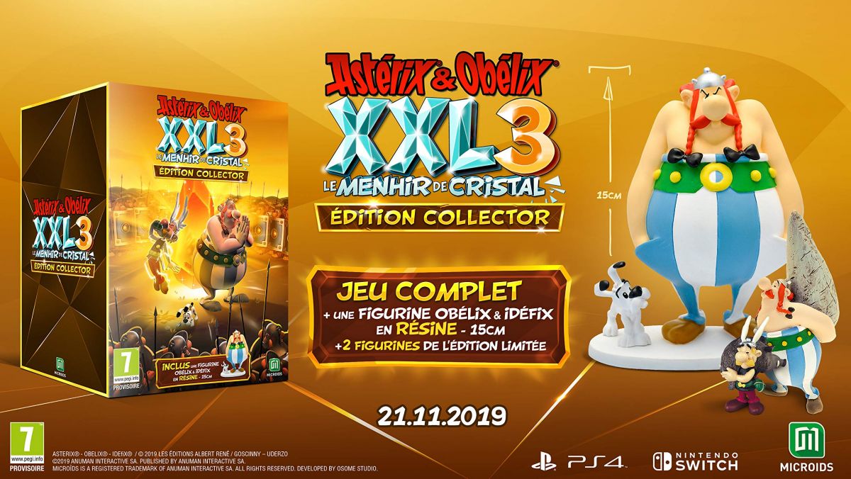 Дата релиза Asterix & Obelix XXL 3: The Crystal Menhir и свежие скриншоты