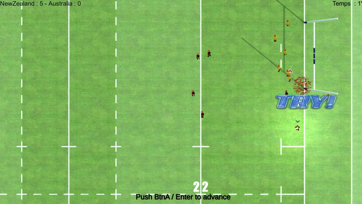 Скриншот 5 к игре Sensible Blood Rugby