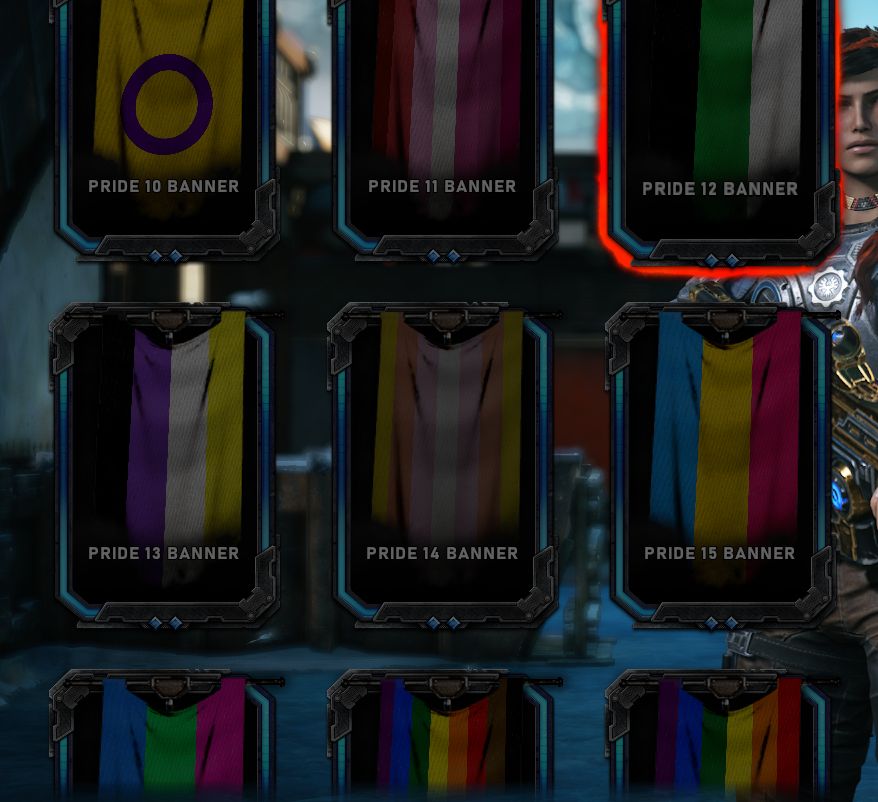 В Gears 5 персонажа можно стилизовать под представителя ЛГБТ