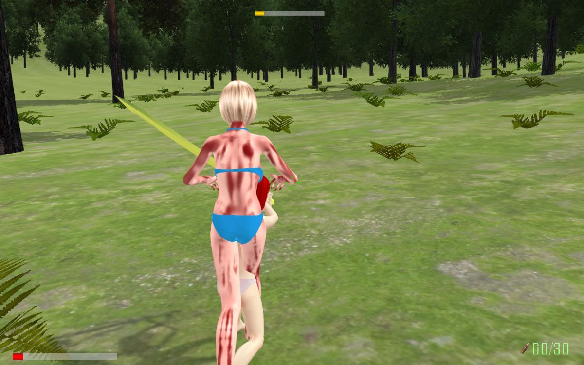 Скриншот 5 к игре Girl Kill Zombies