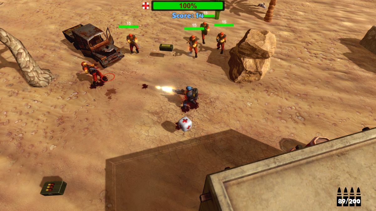 Скриншот 5 к игре Wacky Soldiers