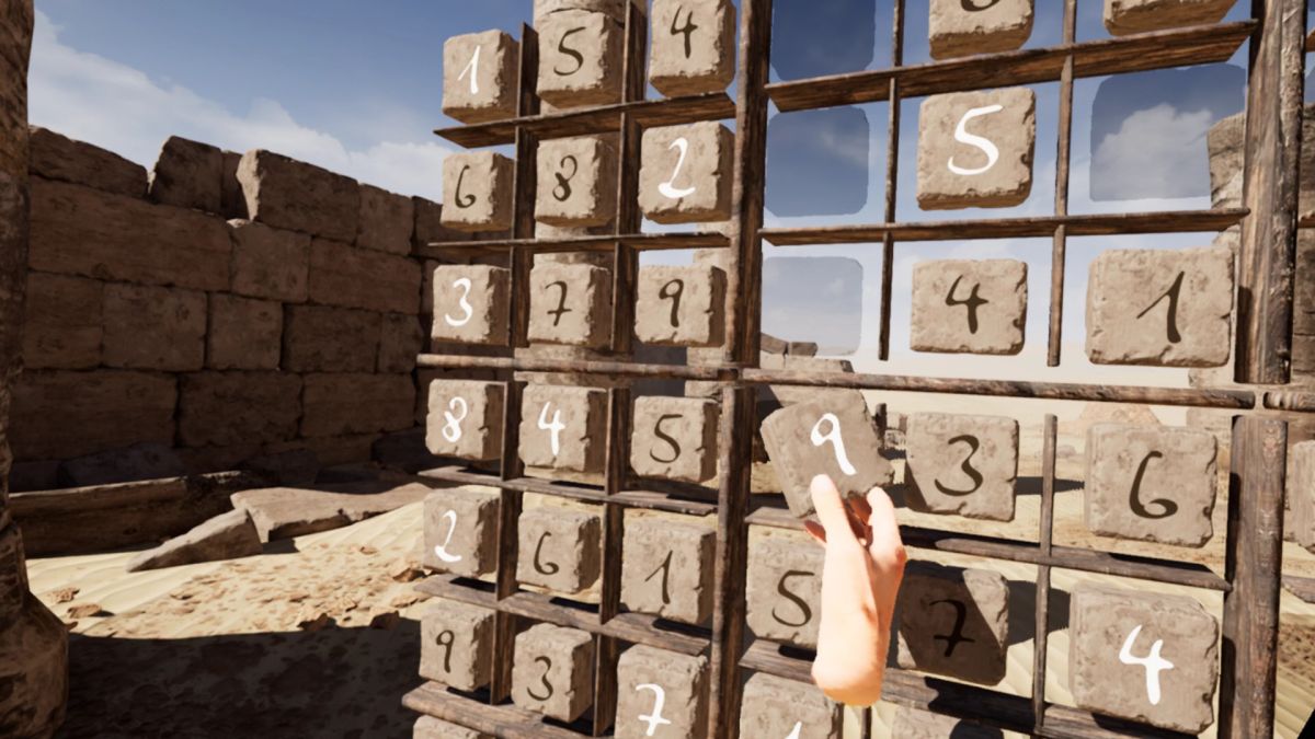 Скриншот 7 к игре Arabian Stones - The VR Sudoku Game