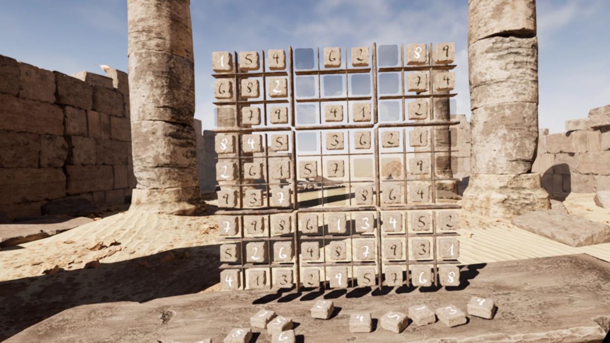 Скриншот 8 к игре Arabian Stones - The VR Sudoku Game