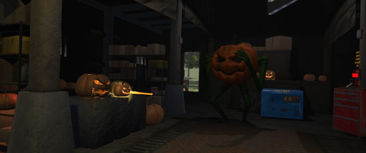 Скриншот 5 к игре Halloween Pumpkin Smasher VR