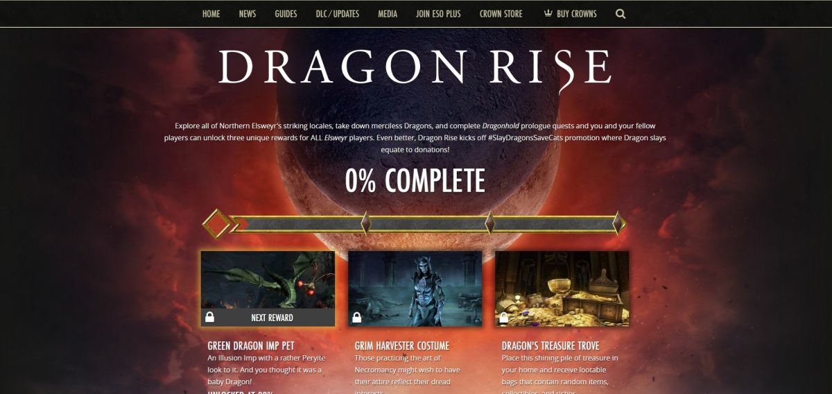 Убьёшь дракона — спасёшь кошку — авторы The Elder Scrolls Online запускают благотворительную акцию