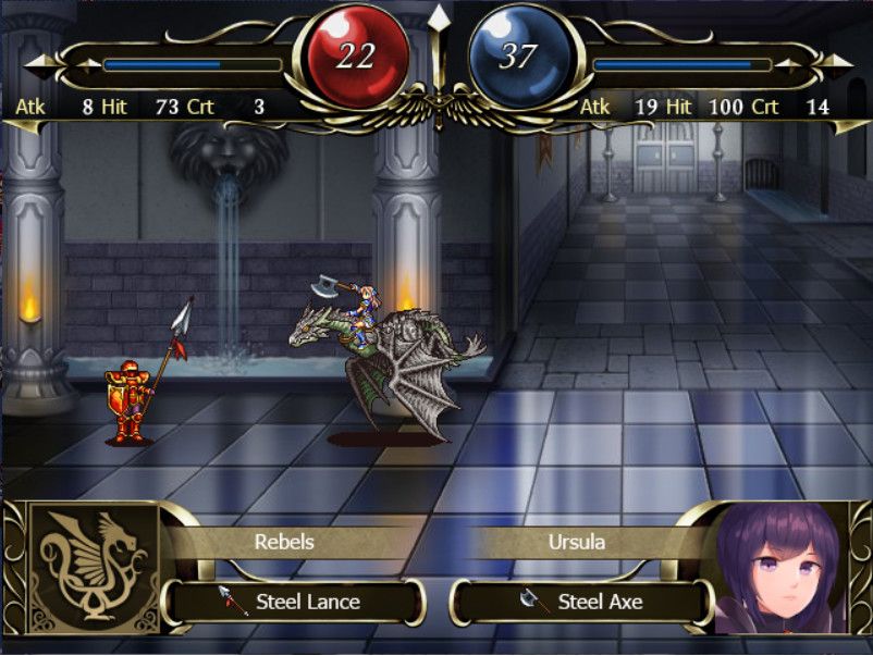 Скриншот 5 к игре Esperia ~ Uprising of the Scarlet Witch ~