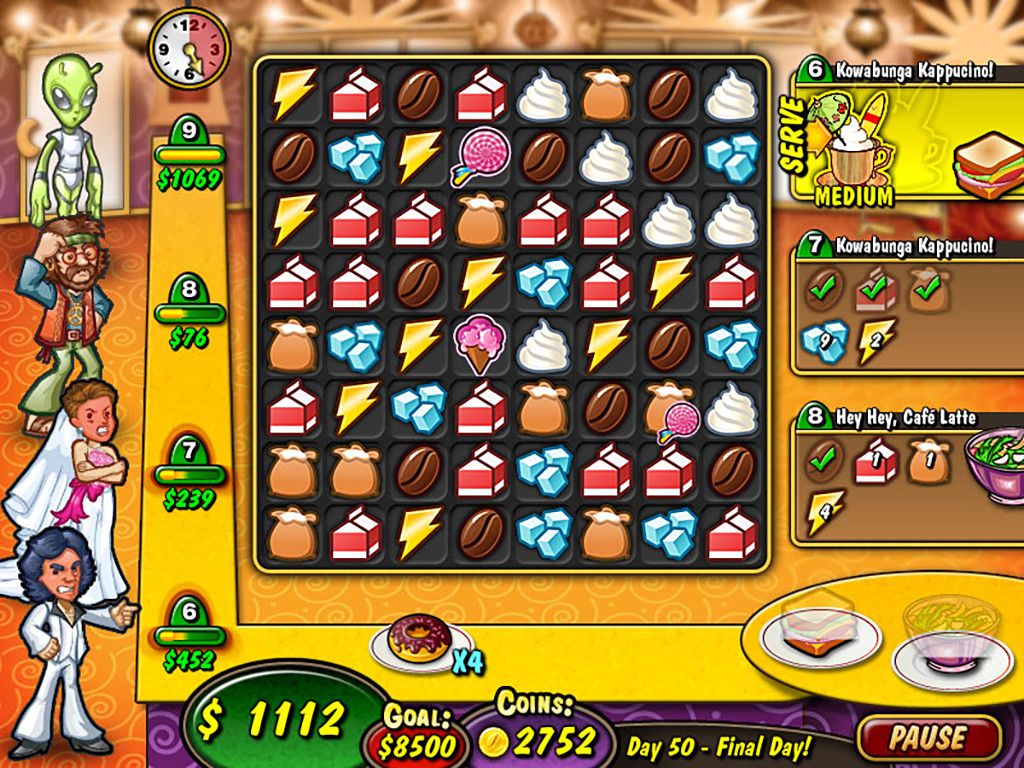 Скриншот 5 к игре Coffee Rush