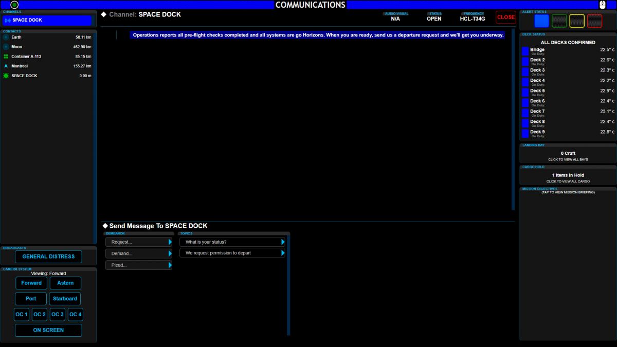 Скриншот 6 к игре Starship Horizons: Bridge Simulator
