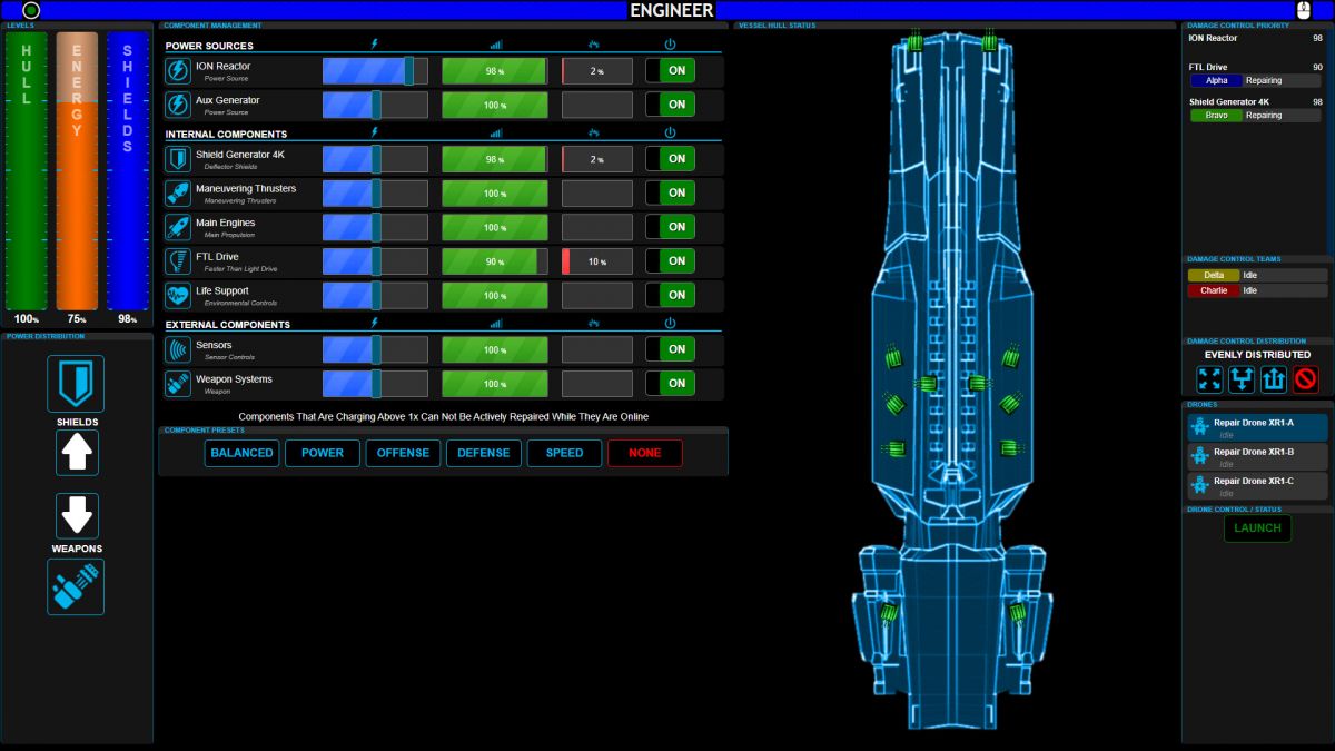 Скриншот 7 к игре Starship Horizons: Bridge Simulator