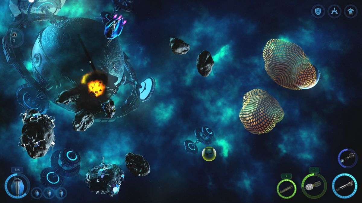 Скриншот 5 к игре Galactic Asteroids Patrol