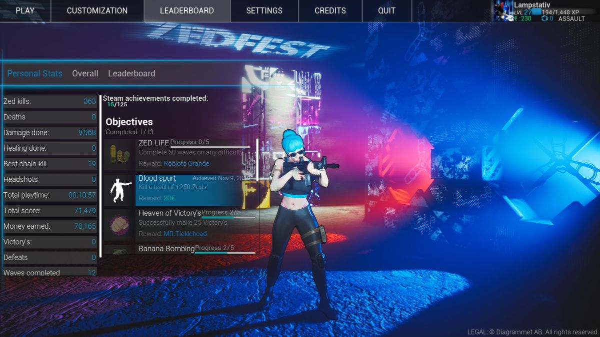 Скриншот 7 к игре Zedfest