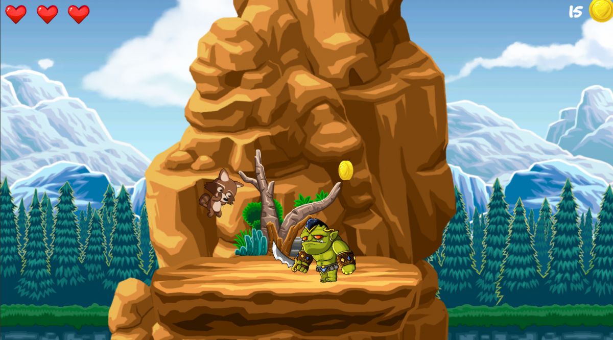 Скриншот 5 к игре Raccoon: The Orc Invasion
