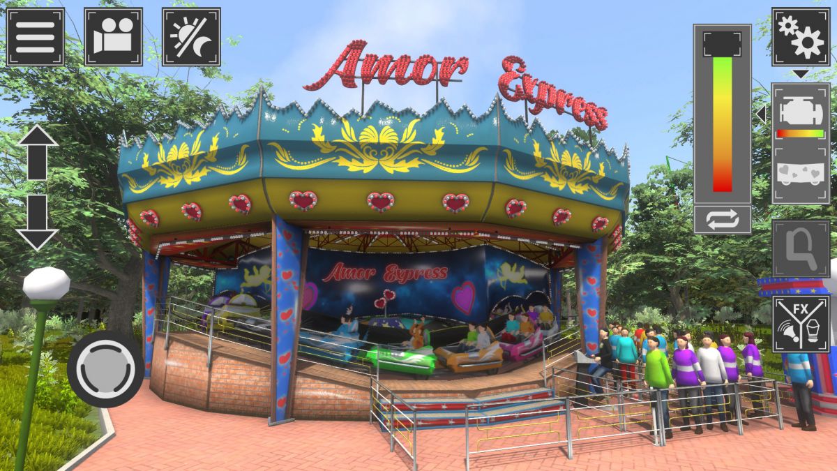 Скриншот 5 к игре Theme Park Simulator: Rollercoaster Paradise