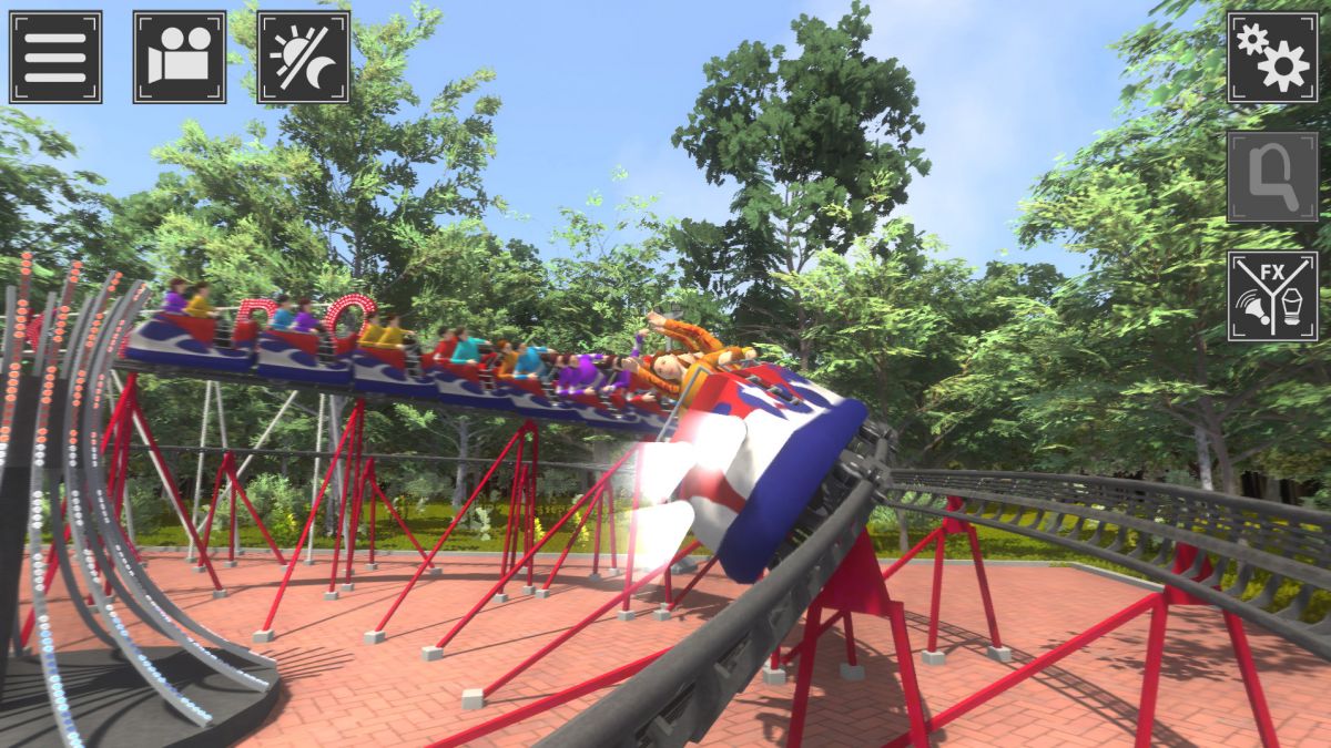 Скриншот 7 к игре Theme Park Simulator: Rollercoaster Paradise