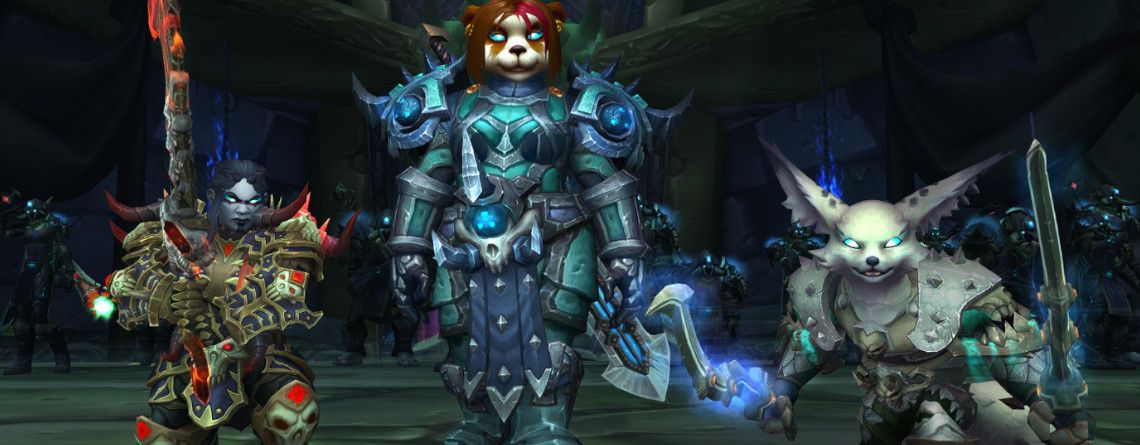 World of Warcraft — Blizzard показала как выглядят союзные расы и пандарены класса Рыцарь смерти
