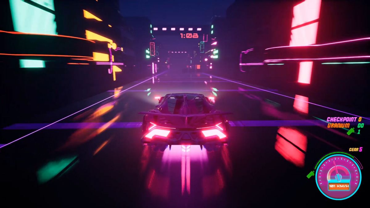 Скриншот 6 к игре Rhythmic Retro Racer