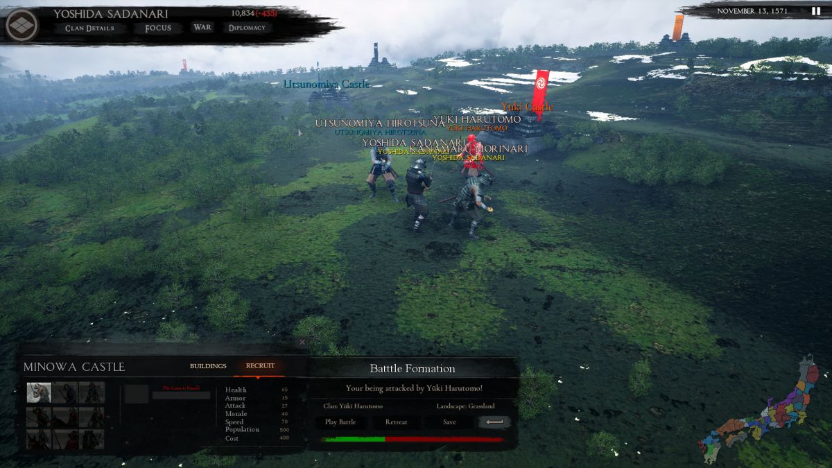 Скриншот 8 к игре Warsworn: DRAGON OF JAPAN - EMPIRE EDITION