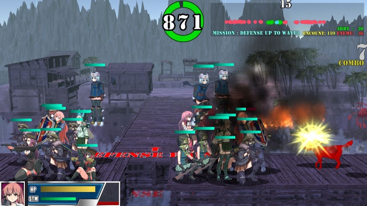 Скриншот 6 к игре GIRLS DEFENCE