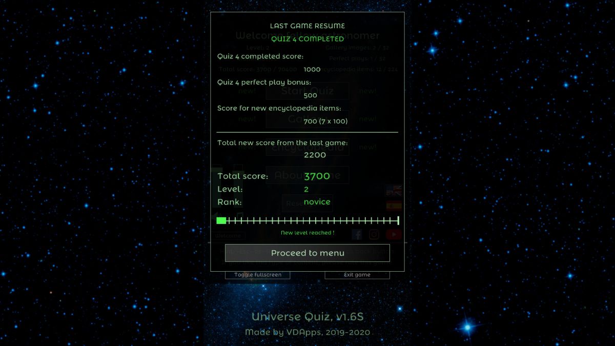 Скриншот 5 к игре Universe Quiz