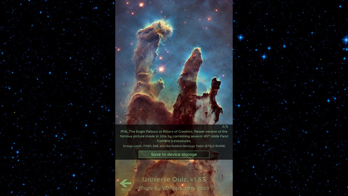 Скриншот 6 к игре Universe Quiz
