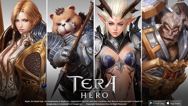 Tera Hero выйдет в первом квартале 2020 года. Представлены 12 персонажей