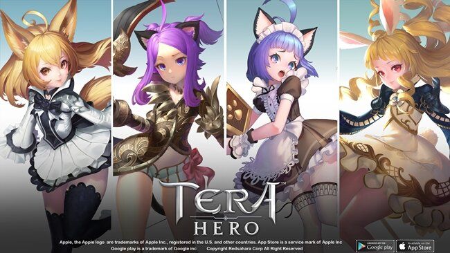 Tera Hero выйдет в первом квартале 2020 года. Представлены 12 персонажей