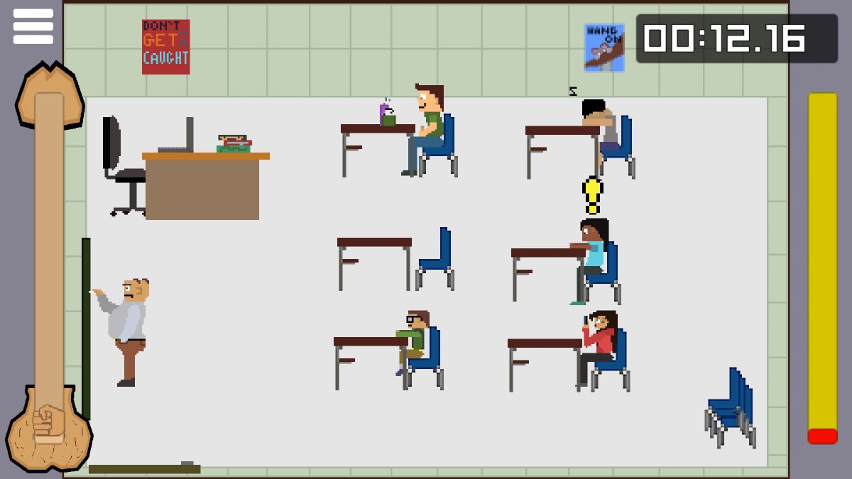 Обзор игры Jerking Off In Class Simulator.