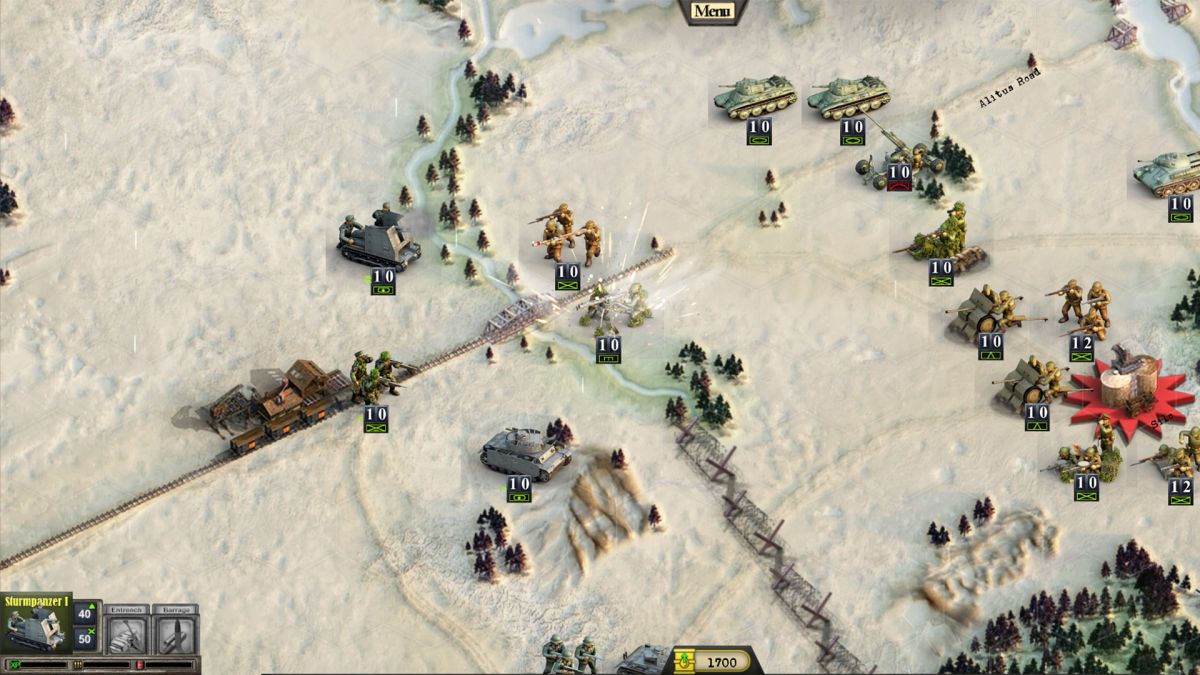 Скриншот 8 к игре Frontline: Panzer Blitzkrieg!