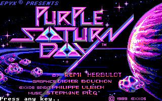 Скриншот 5 к игре Purple Saturn Day