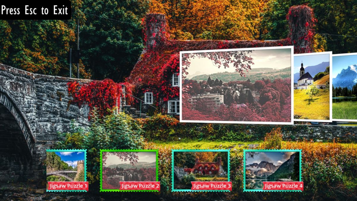 Скриншот 6 к игре Jigsaw Puzzles for Kids and Adults - Europe