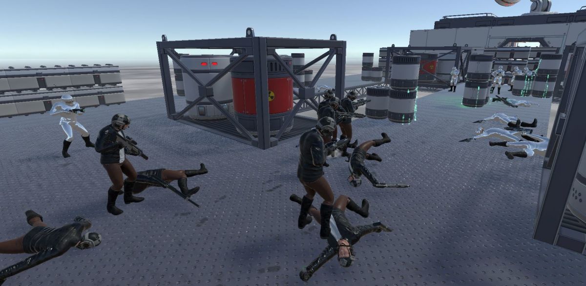 Скриншот 6 к игре Fraggin Halls VR