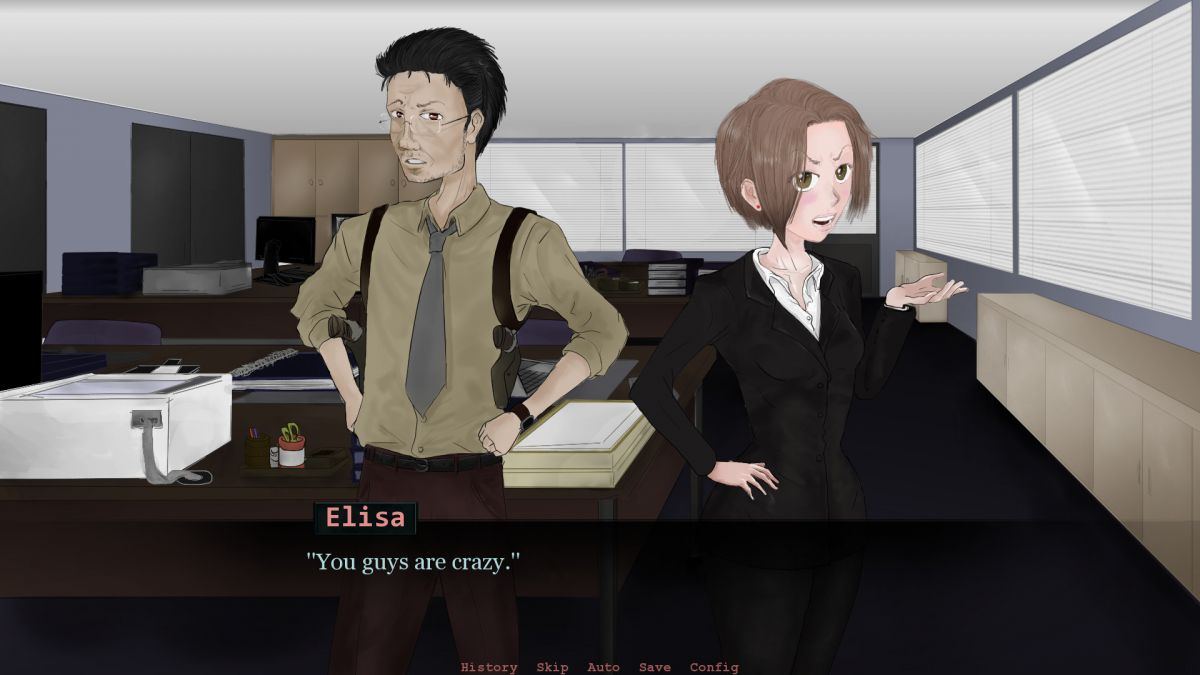 Скриншот 6 к игре Traumatic Syndrome - Investigative Horror Visual Novel